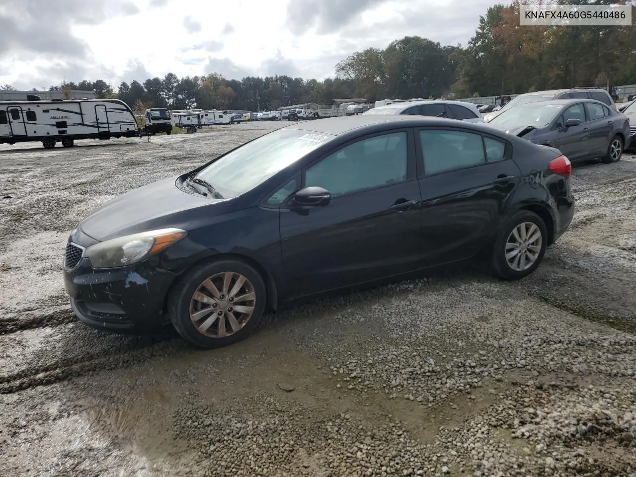 2016 Kia Forte Lx VIN: KNAFX4A60G5440486 Lot: 78308424