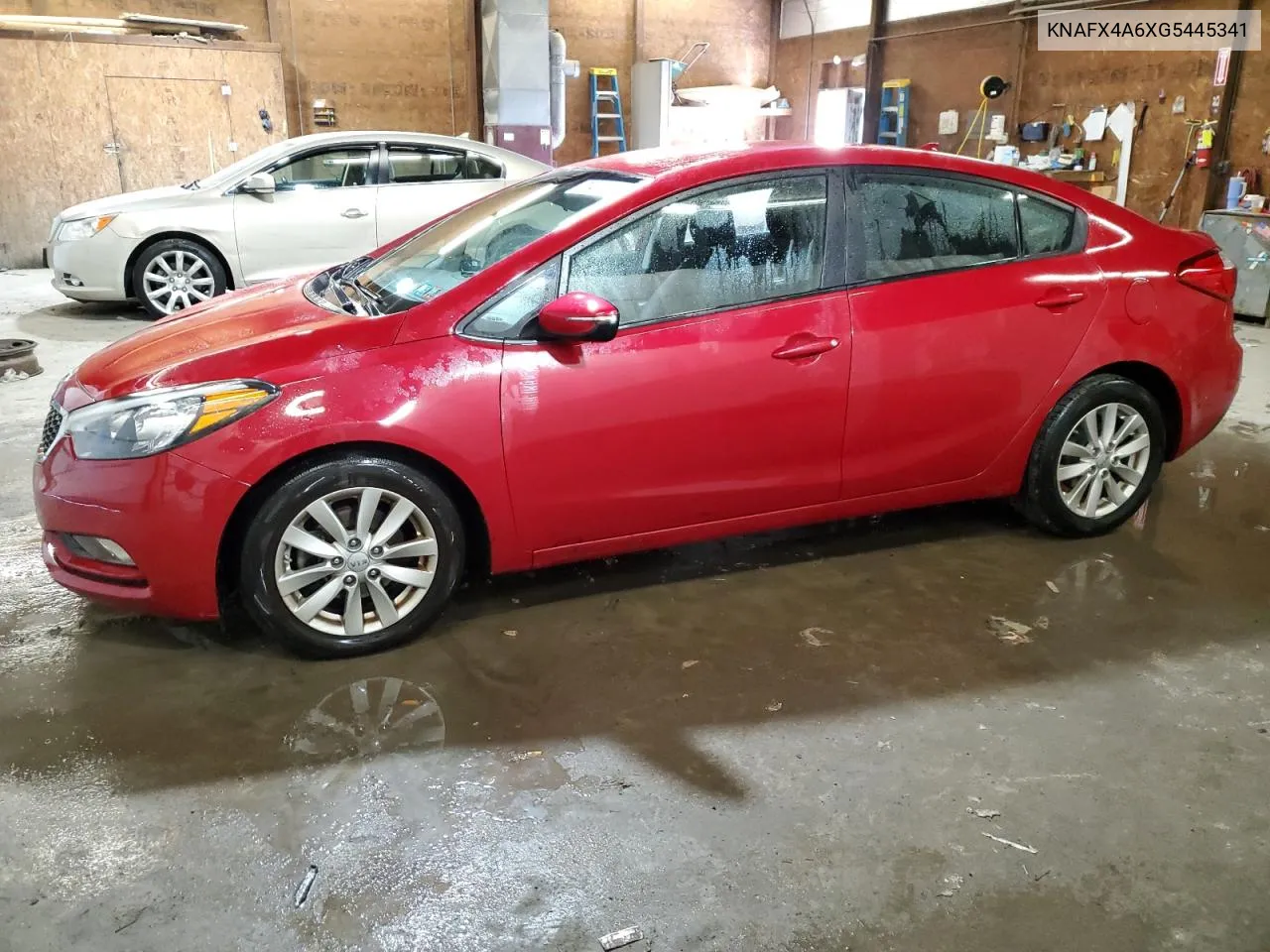 2016 Kia Forte Lx VIN: KNAFX4A6XG5445341 Lot: 78400034