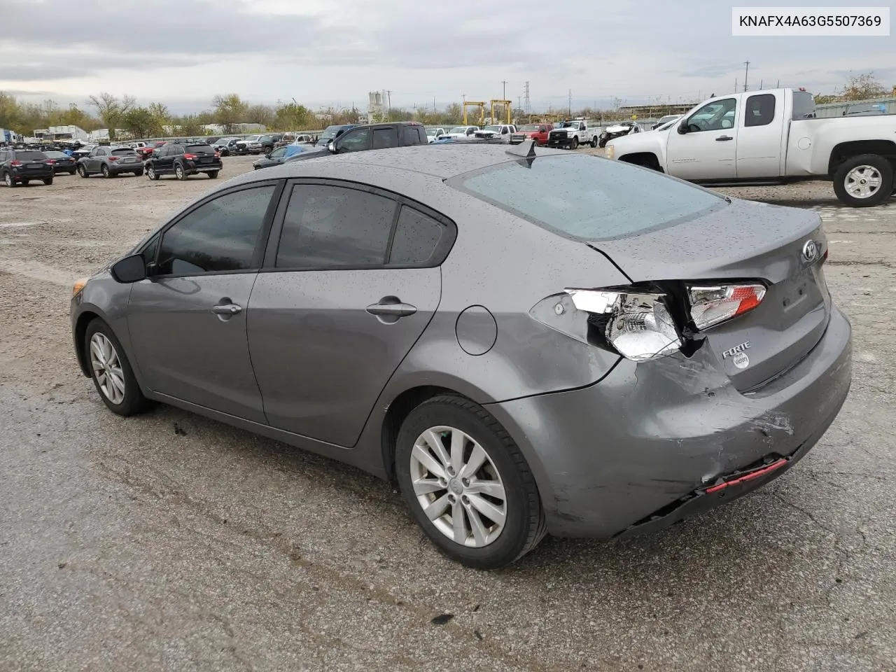 2016 Kia Forte Lx VIN: KNAFX4A63G5507369 Lot: 78414124