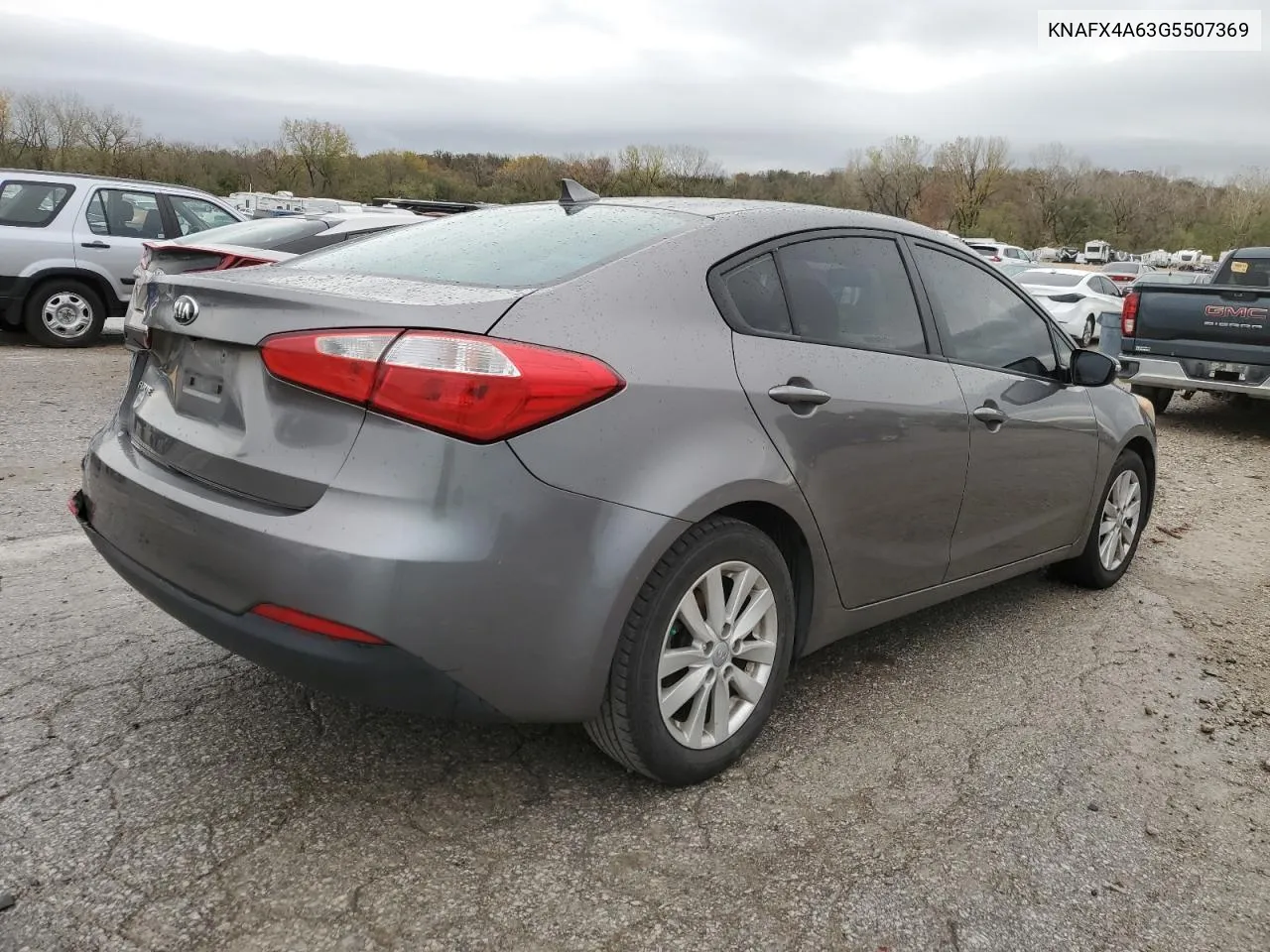 2016 Kia Forte Lx VIN: KNAFX4A63G5507369 Lot: 78414124