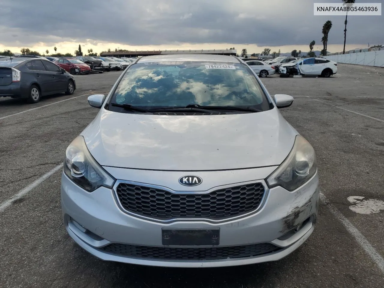 2016 Kia Forte Ex VIN: KNAFX4A88G5463936 Lot: 78422424