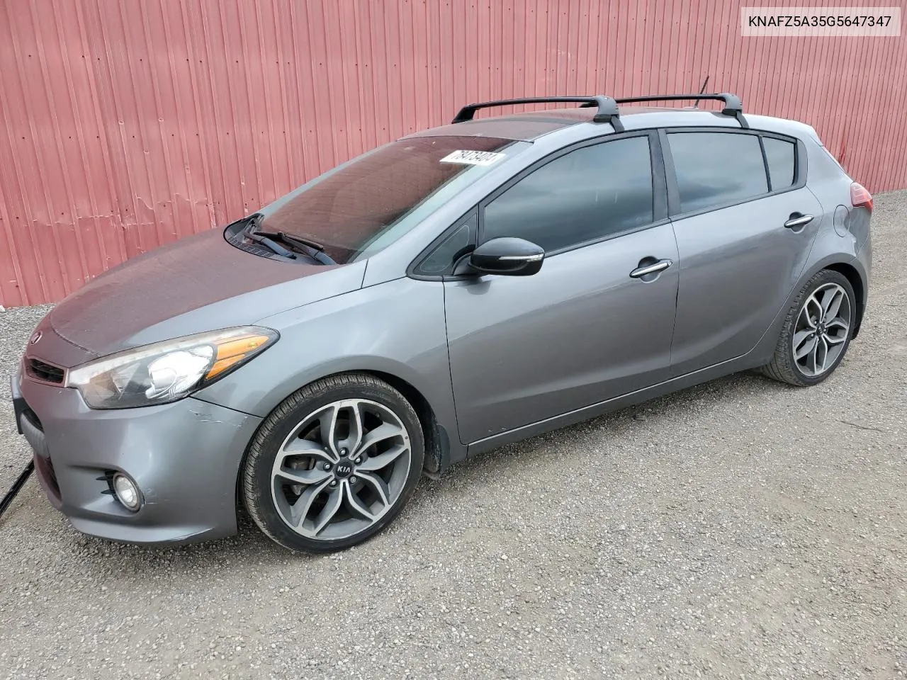 2016 Kia Forte Sx VIN: KNAFZ5A35G5647347 Lot: 78473404