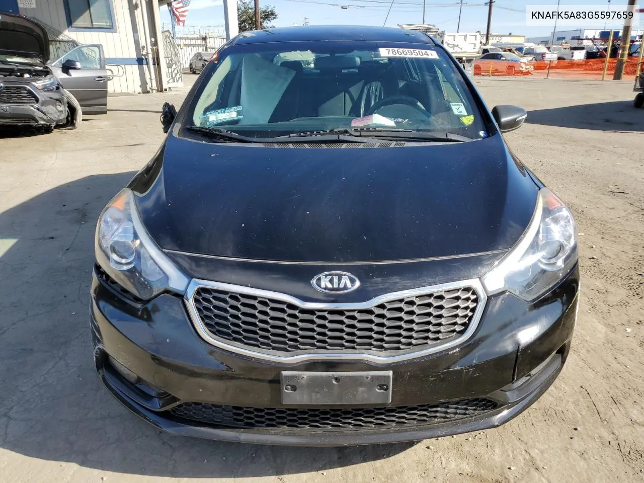 2016 Kia Forte Lx VIN: KNAFK5A83G5597659 Lot: 78669504