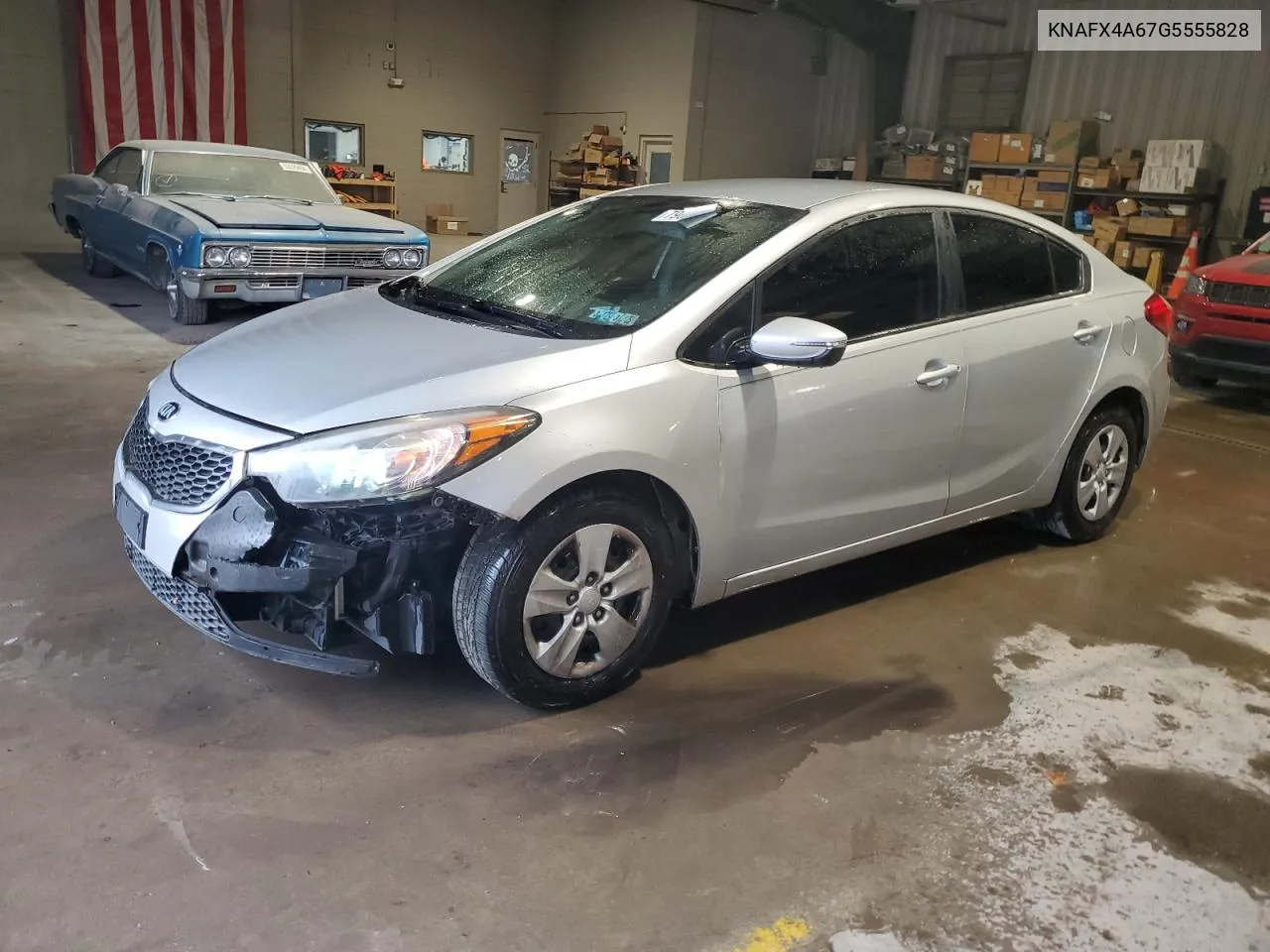 2016 Kia Forte Lx VIN: KNAFX4A67G5555828 Lot: 79019634