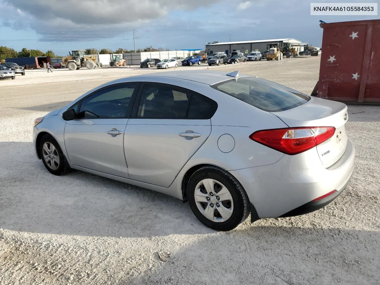 2016 Kia Forte Lx VIN: KNAFK4A61G5584353 Lot: 79162984