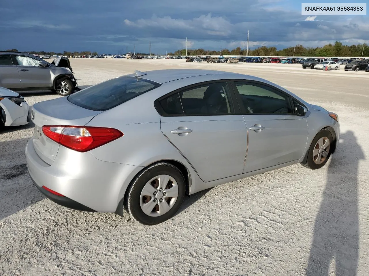 2016 Kia Forte Lx VIN: KNAFK4A61G5584353 Lot: 79162984