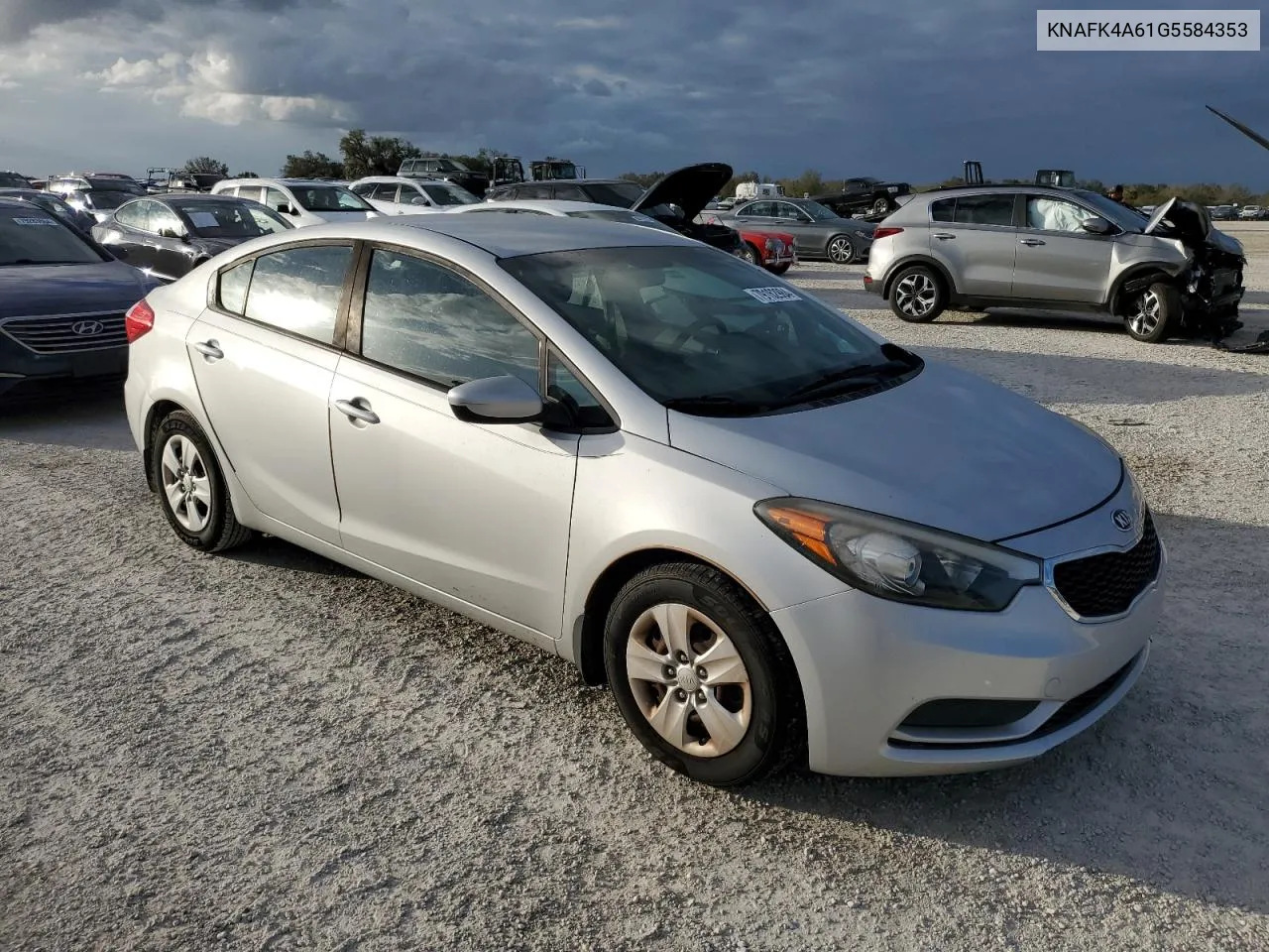 2016 Kia Forte Lx VIN: KNAFK4A61G5584353 Lot: 79162984