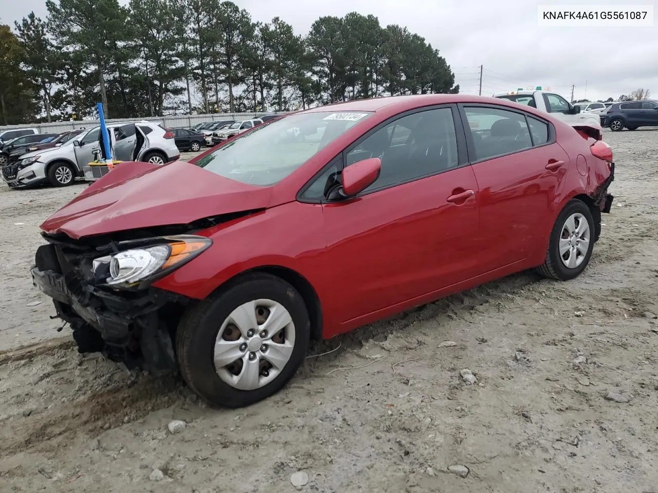 2016 Kia Forte Lx VIN: KNAFK4A61G5561087 Lot: 79502734