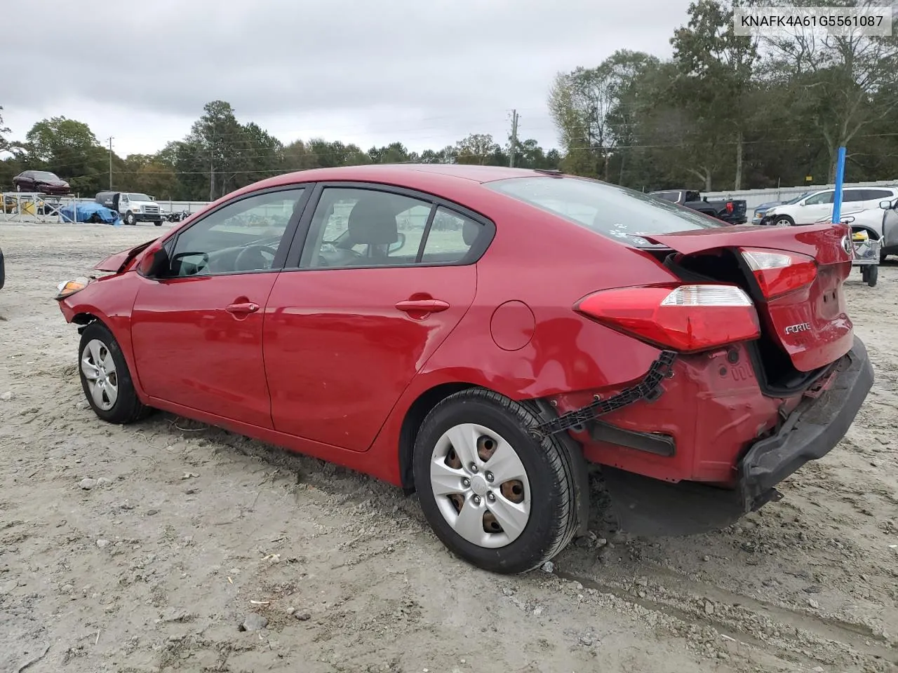 2016 Kia Forte Lx VIN: KNAFK4A61G5561087 Lot: 79502734