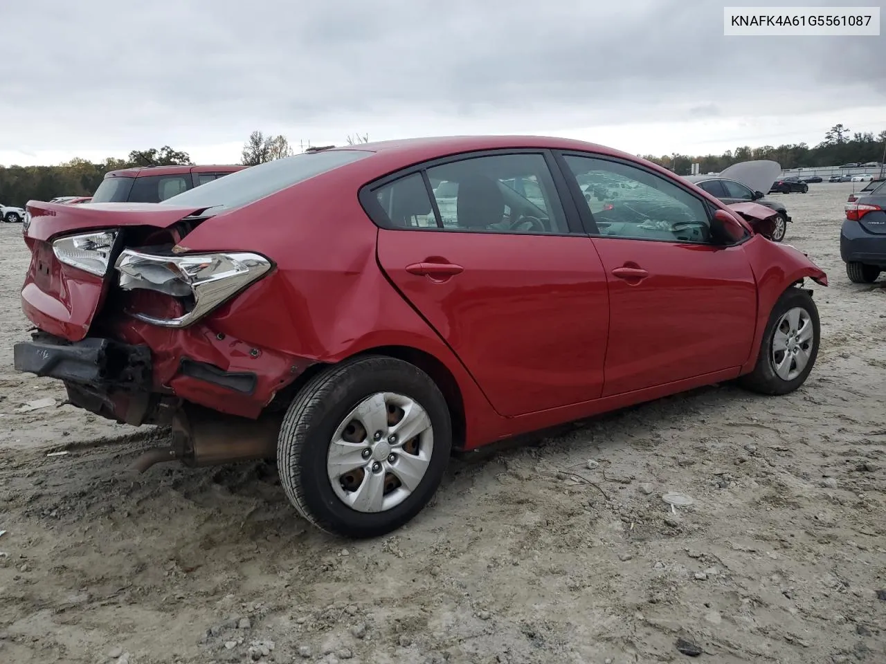 2016 Kia Forte Lx VIN: KNAFK4A61G5561087 Lot: 79502734