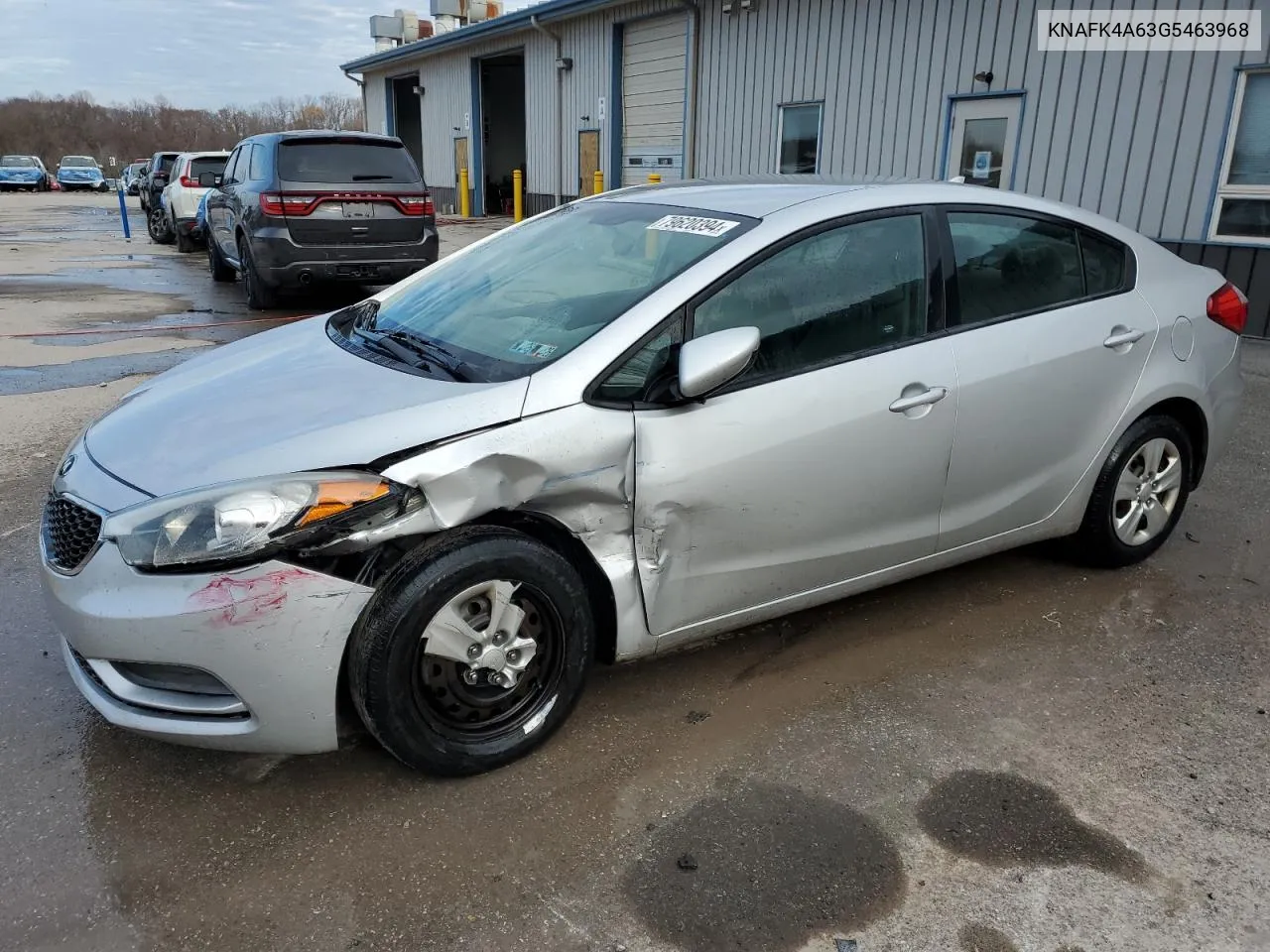 2016 Kia Forte Lx VIN: KNAFK4A63G5463968 Lot: 79620394