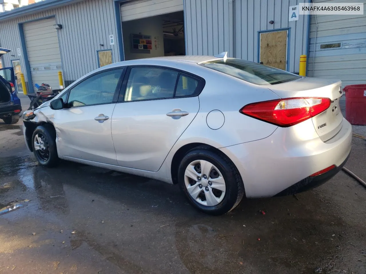 2016 Kia Forte Lx VIN: KNAFK4A63G5463968 Lot: 79620394