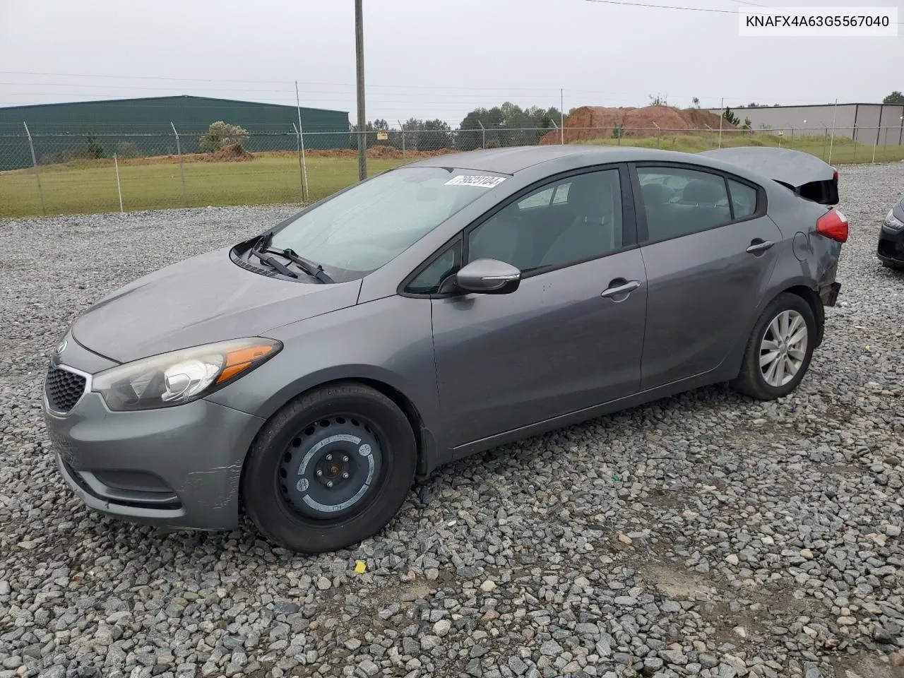 2016 Kia Forte Lx VIN: KNAFX4A63G5567040 Lot: 79623104