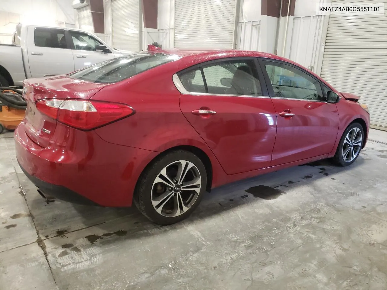 2016 Kia Forte Ex VIN: KNAFZ4A80G5551101 Lot: 79629624