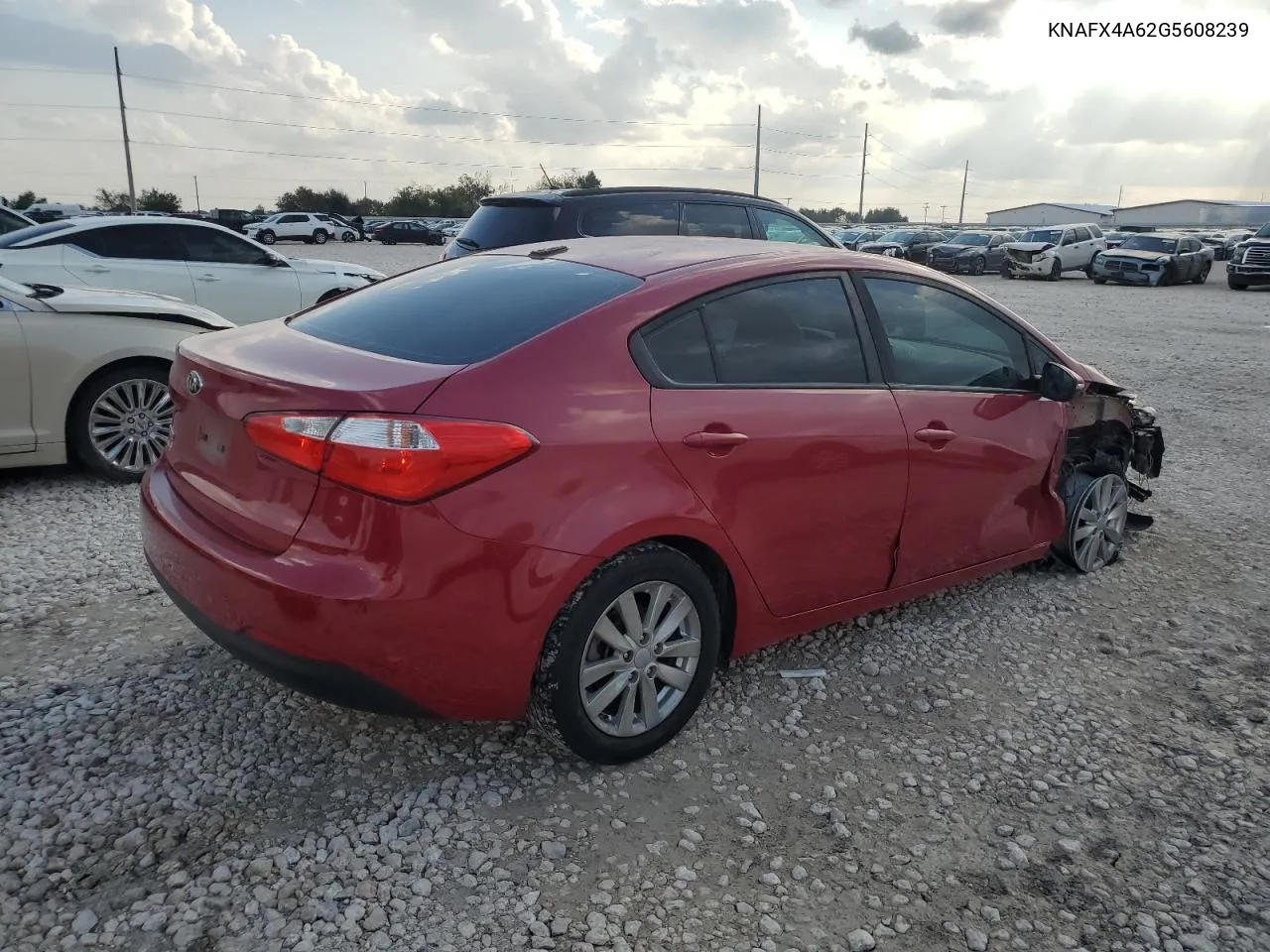 2016 Kia Forte Lx VIN: KNAFX4A62G5608239 Lot: 79700664