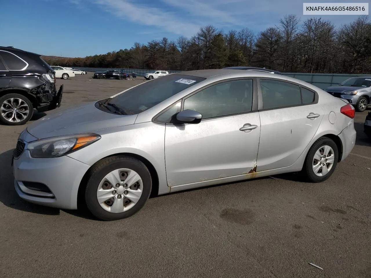 2016 Kia Forte Lx VIN: KNAFK4A66G5486516 Lot: 79777814