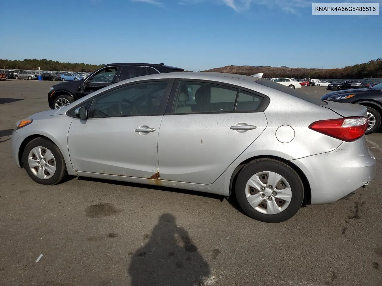 2016 Kia Forte Lx VIN: KNAFK4A66G5486516 Lot: 79777814