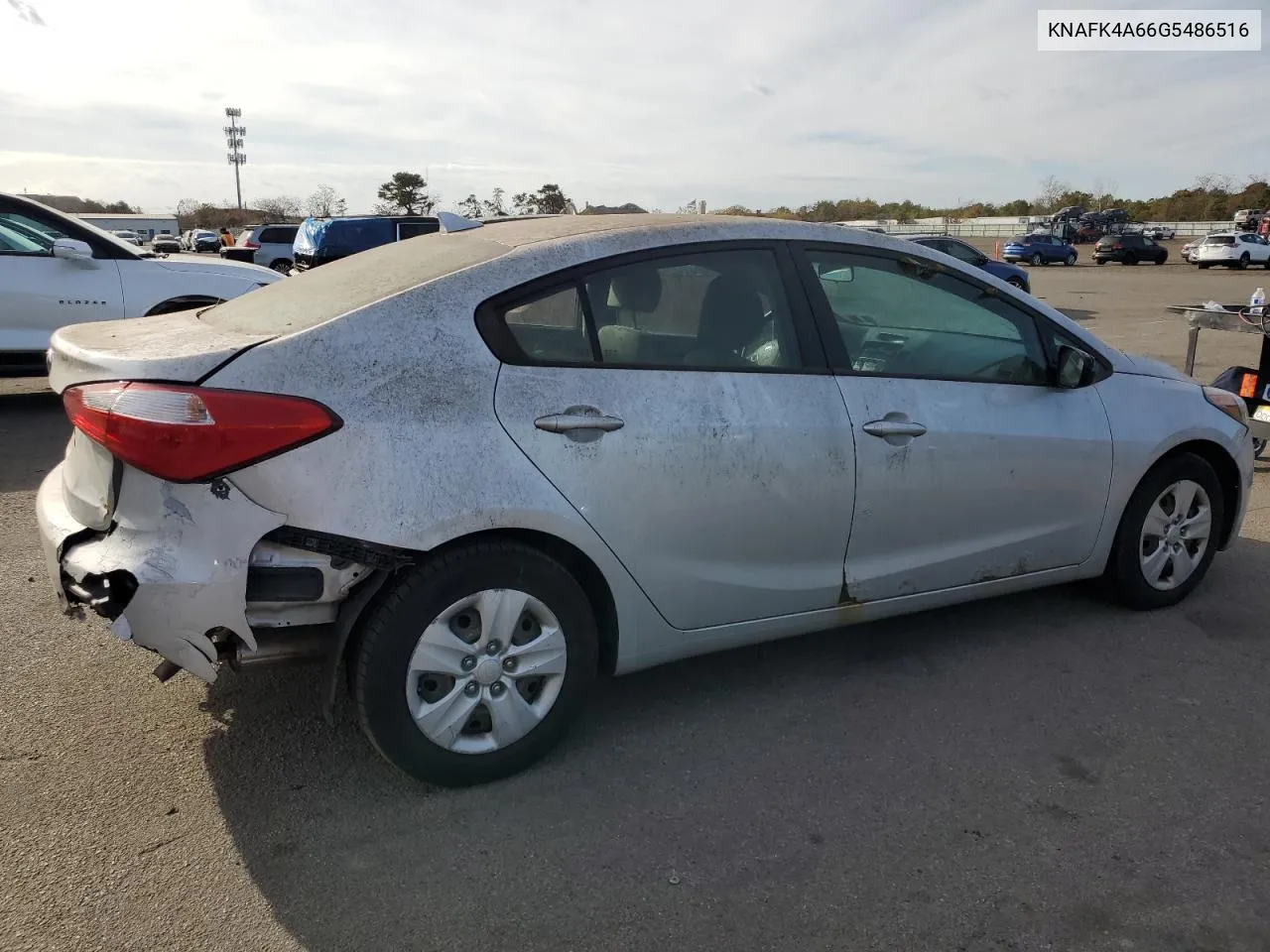 2016 Kia Forte Lx VIN: KNAFK4A66G5486516 Lot: 79777814