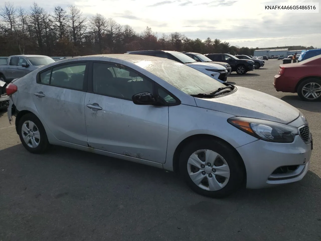 2016 Kia Forte Lx VIN: KNAFK4A66G5486516 Lot: 79777814