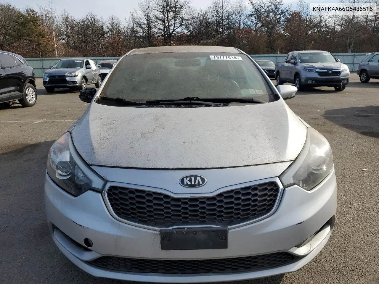 2016 Kia Forte Lx VIN: KNAFK4A66G5486516 Lot: 79777814