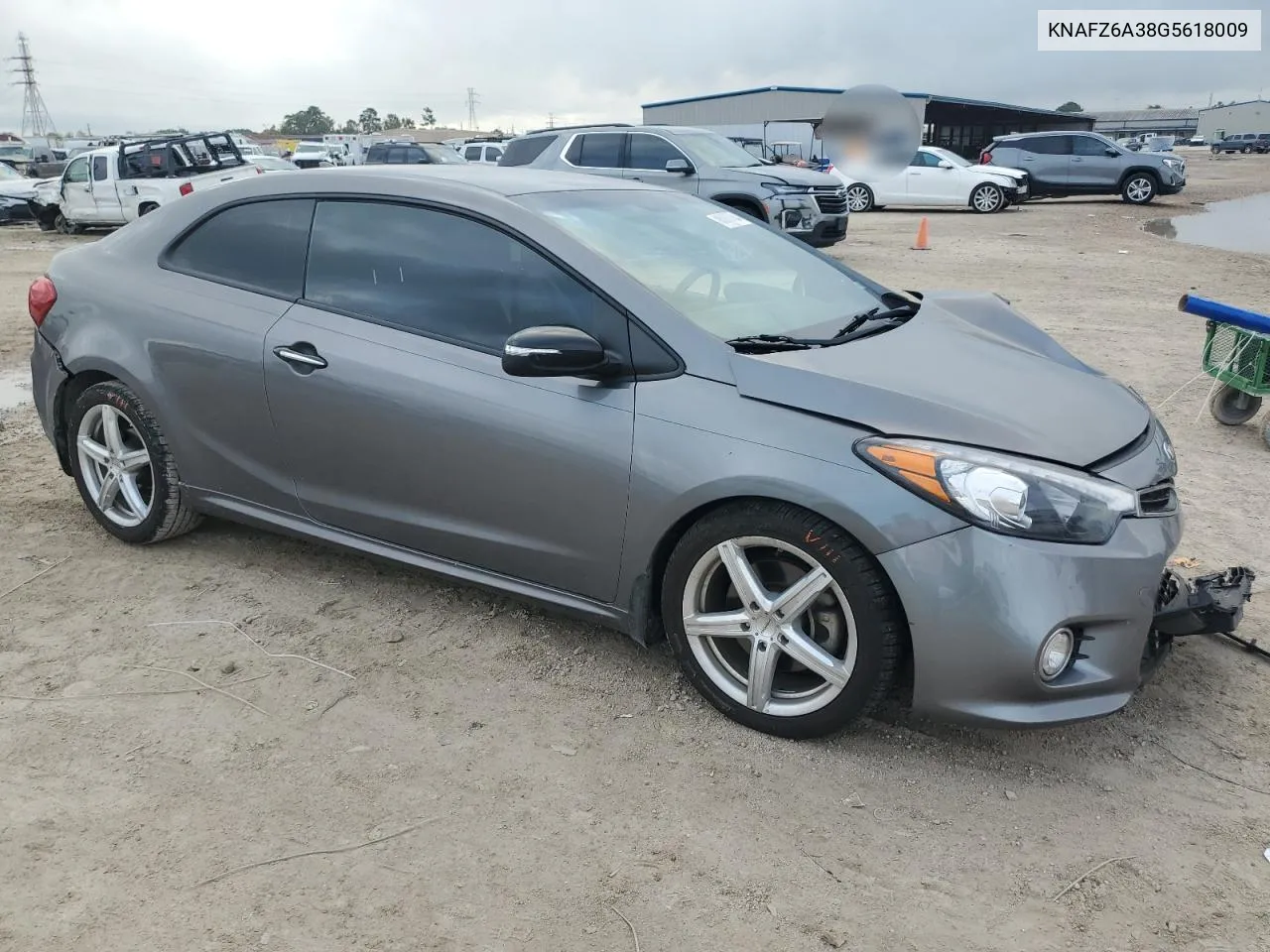 2016 Kia Forte Sx VIN: KNAFZ6A38G5618009 Lot: 80037764