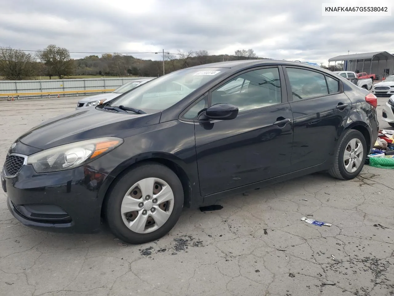 2016 Kia Forte Lx VIN: KNAFK4A67G5538042 Lot: 80158074