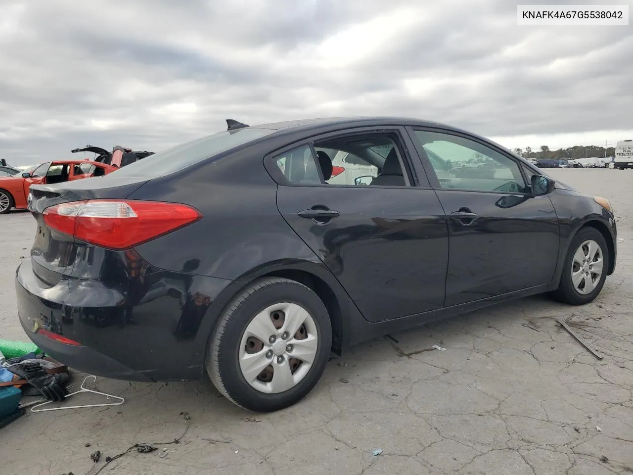 2016 Kia Forte Lx VIN: KNAFK4A67G5538042 Lot: 80158074