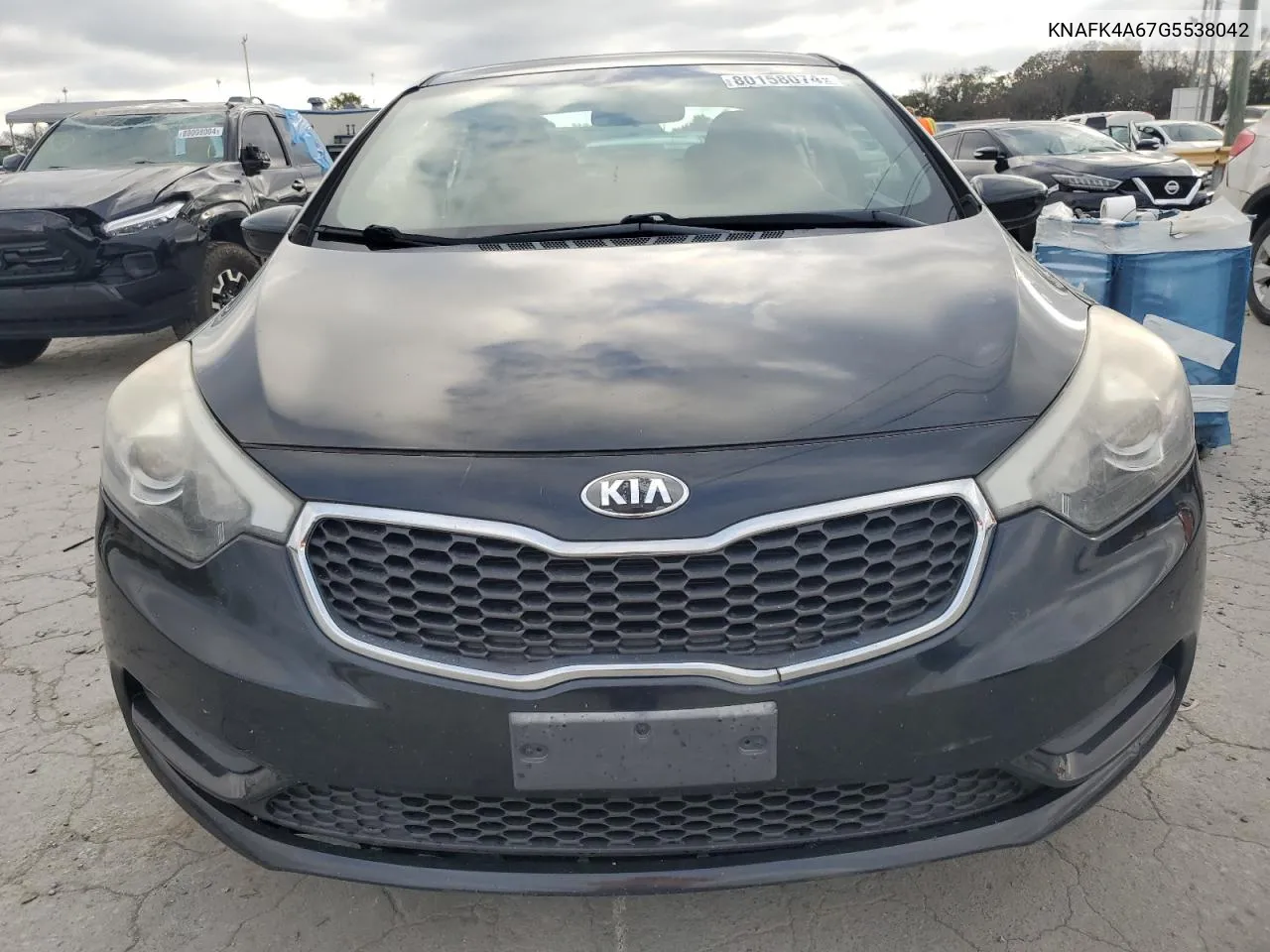 2016 Kia Forte Lx VIN: KNAFK4A67G5538042 Lot: 80158074