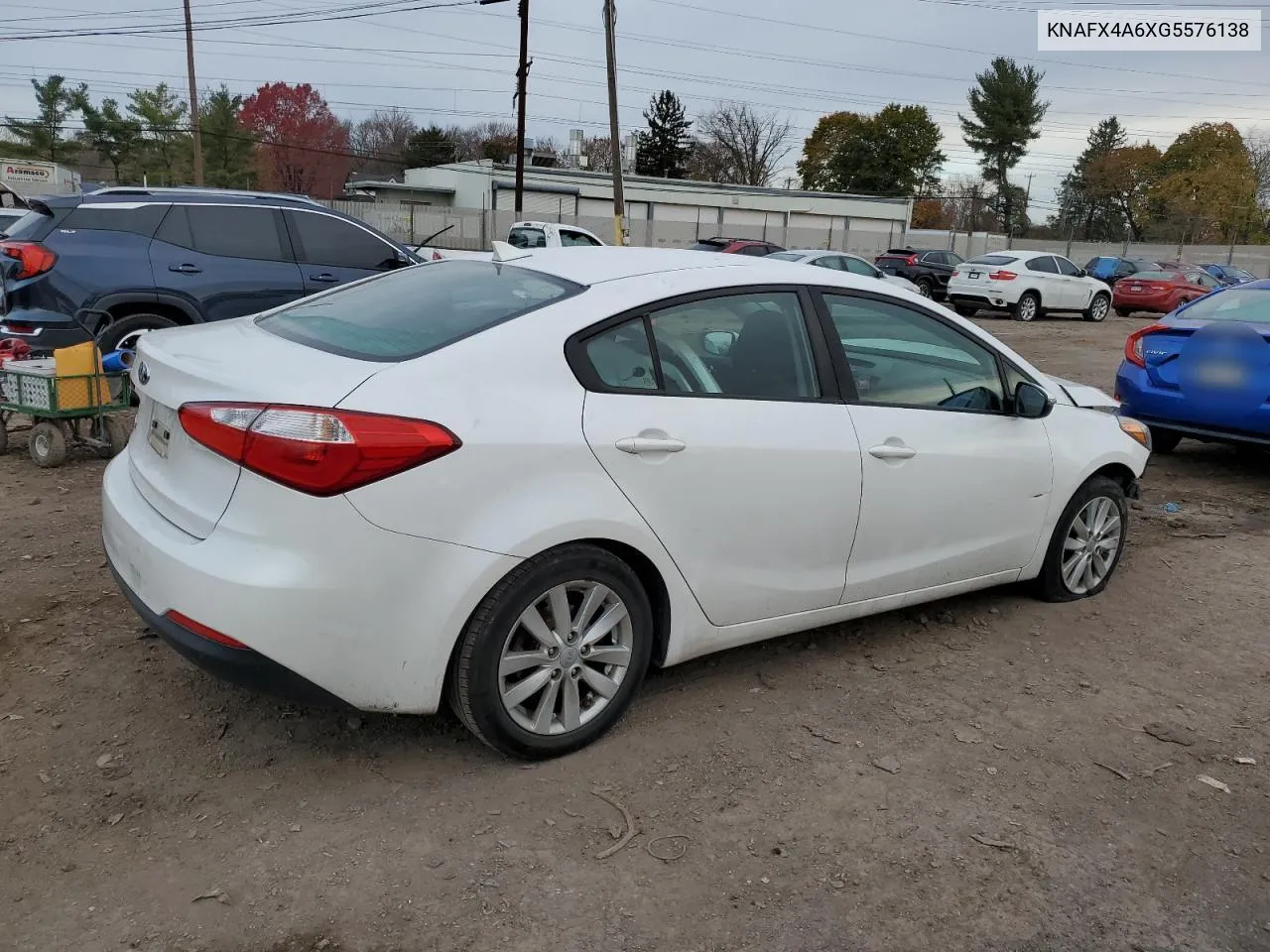 2016 Kia Forte Lx VIN: KNAFX4A6XG5576138 Lot: 80830004