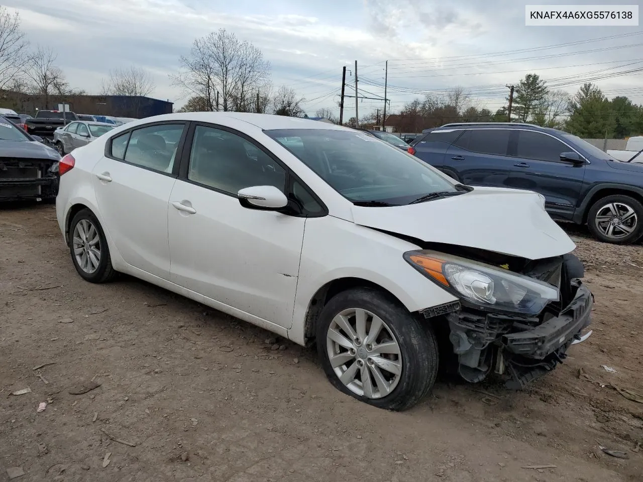 2016 Kia Forte Lx VIN: KNAFX4A6XG5576138 Lot: 80830004