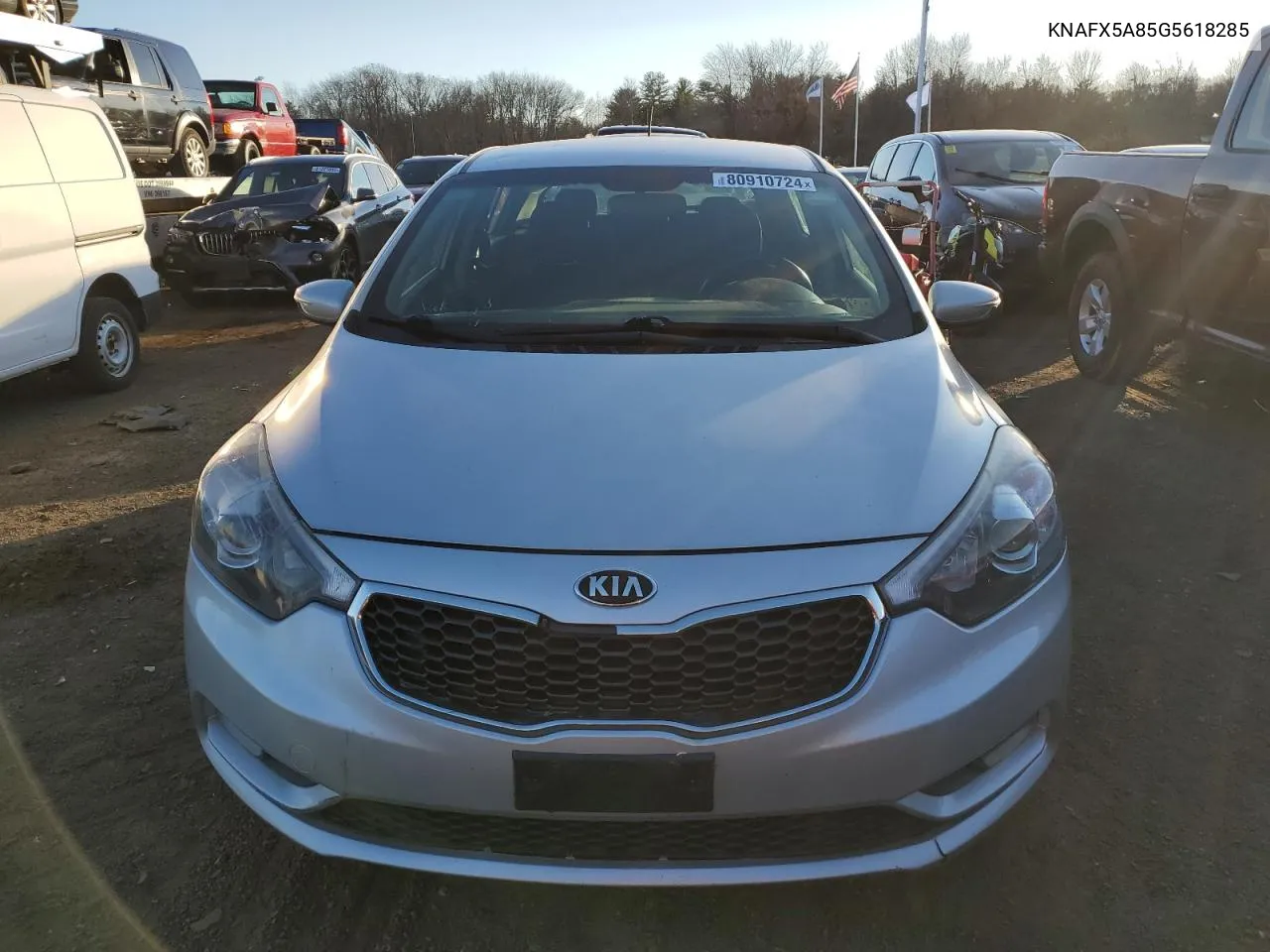 2016 Kia Forte Ex VIN: KNAFX5A85G5618285 Lot: 80910724