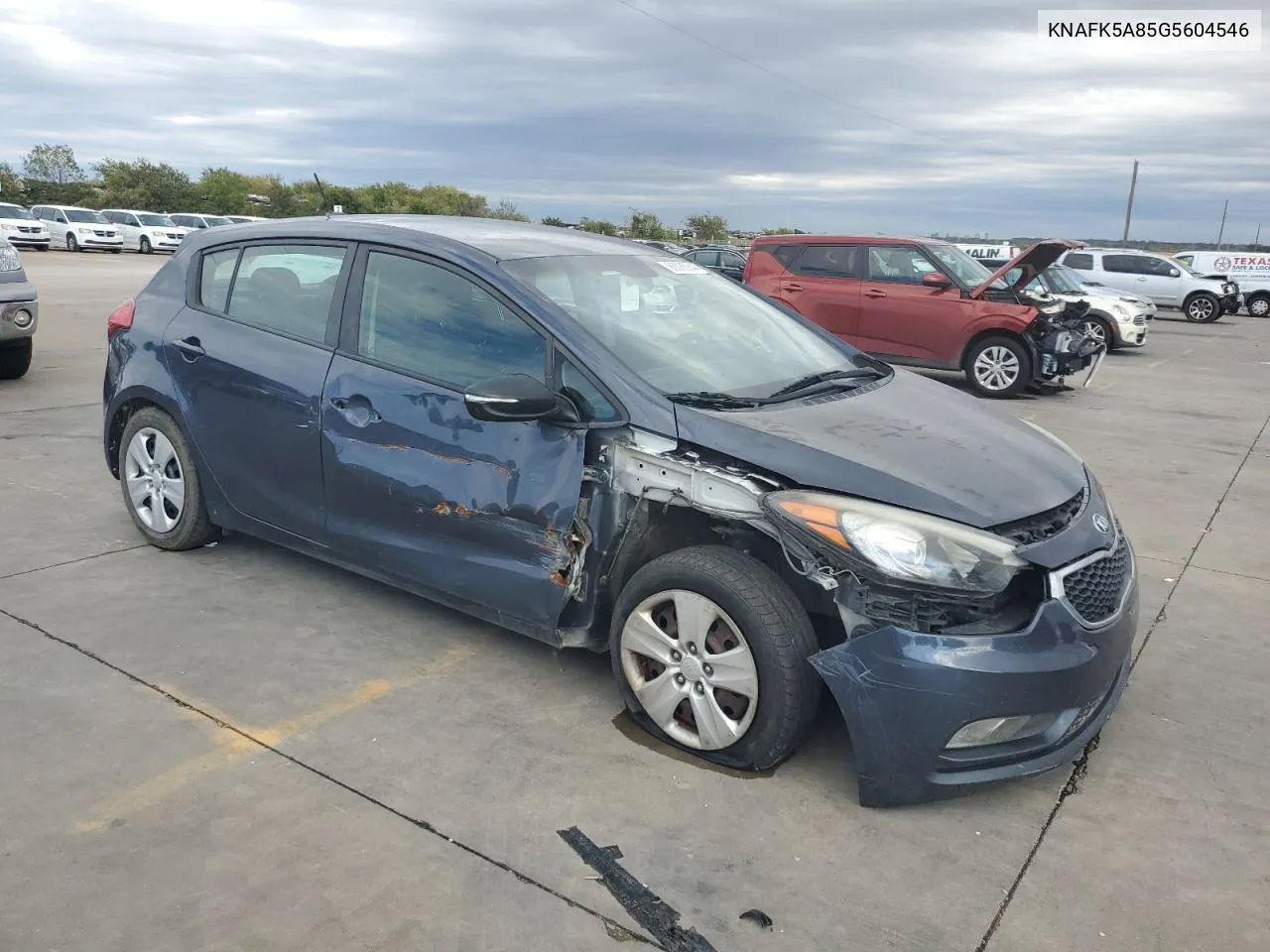 2016 Kia Forte Lx VIN: KNAFK5A85G5604546 Lot: 80985944