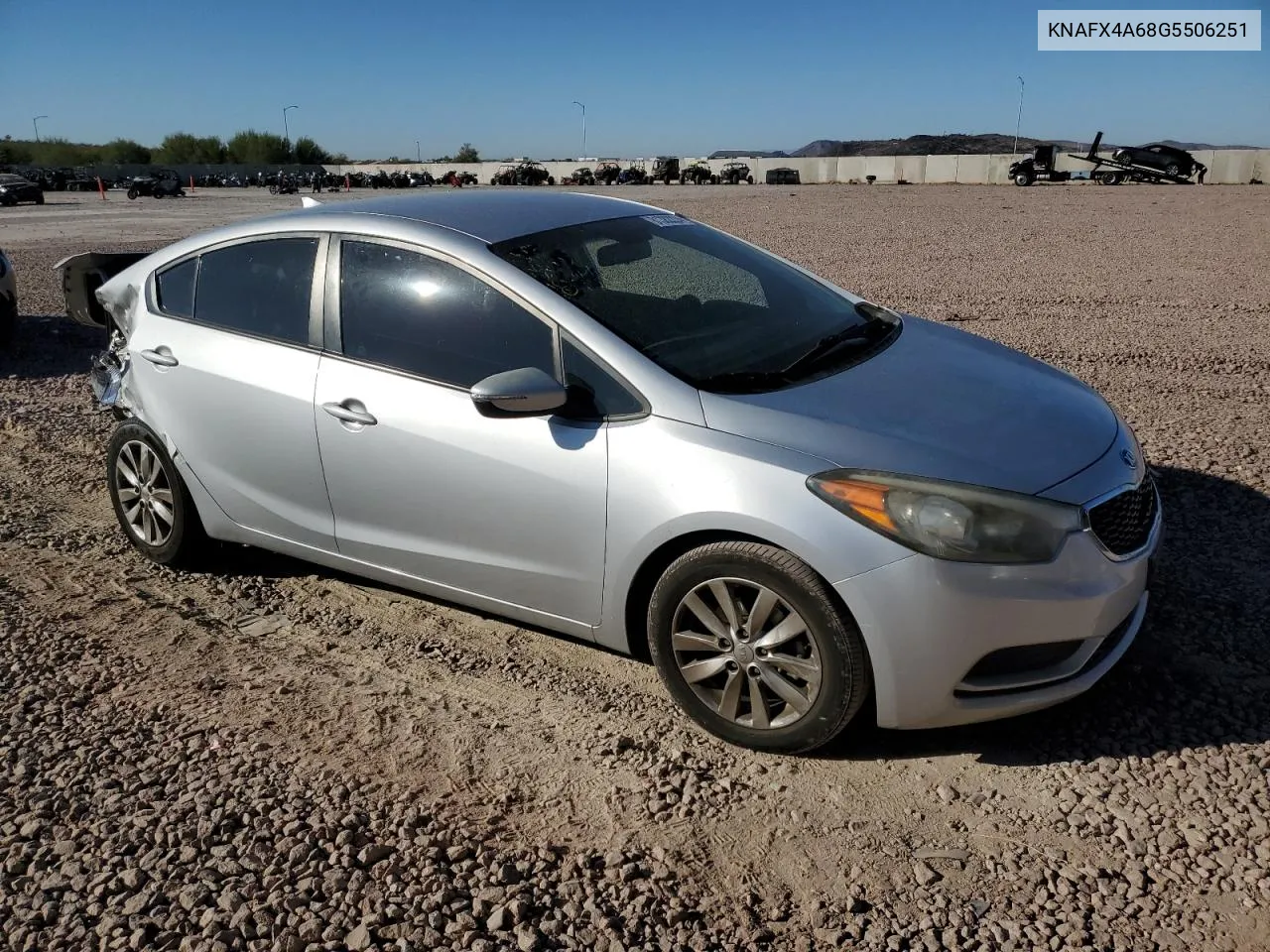 2016 Kia Forte Lx VIN: KNAFX4A68G5506251 Lot: 81382224