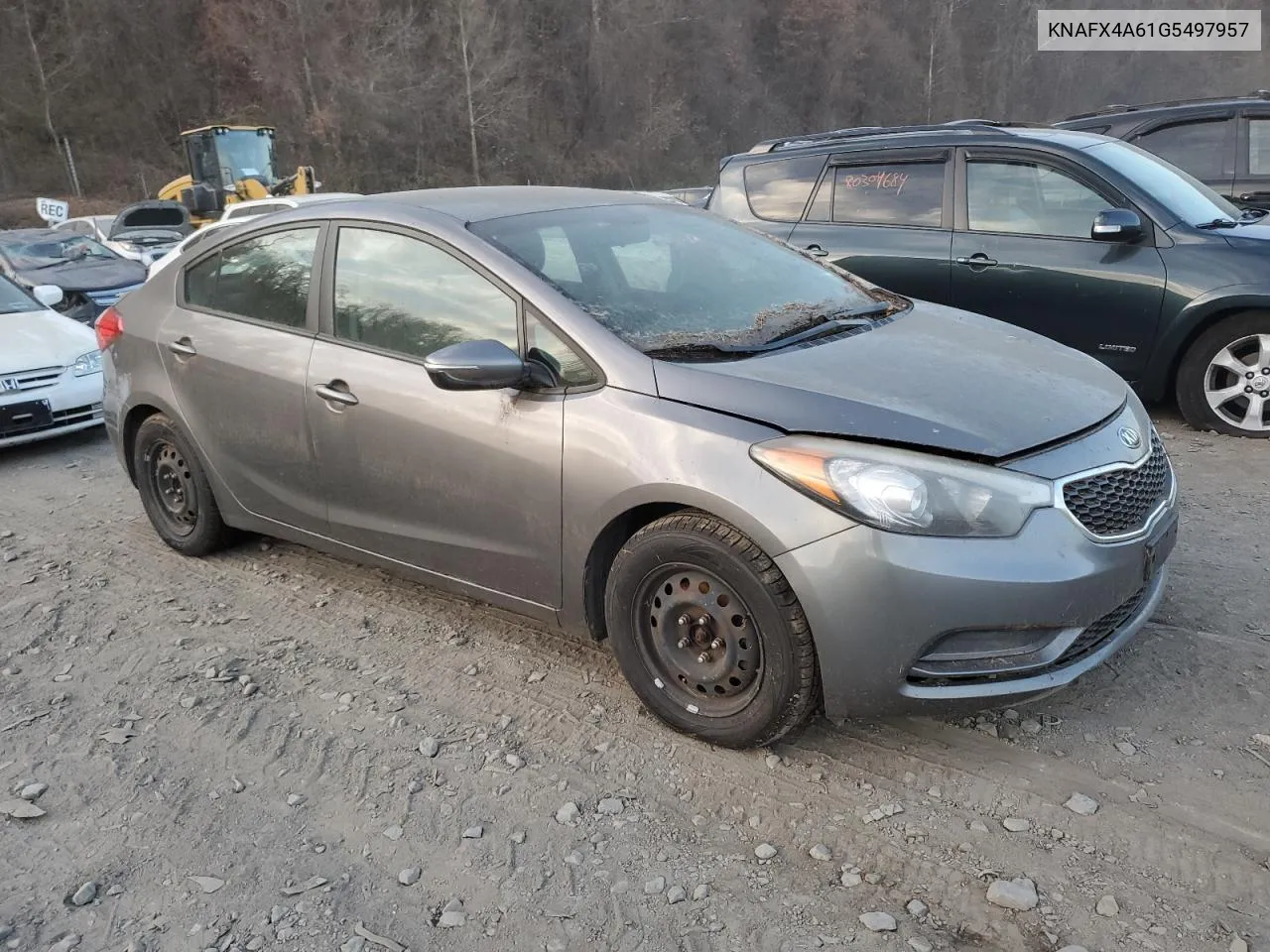 2016 Kia Forte Lx VIN: KNAFX4A61G5497957 Lot: 81476824