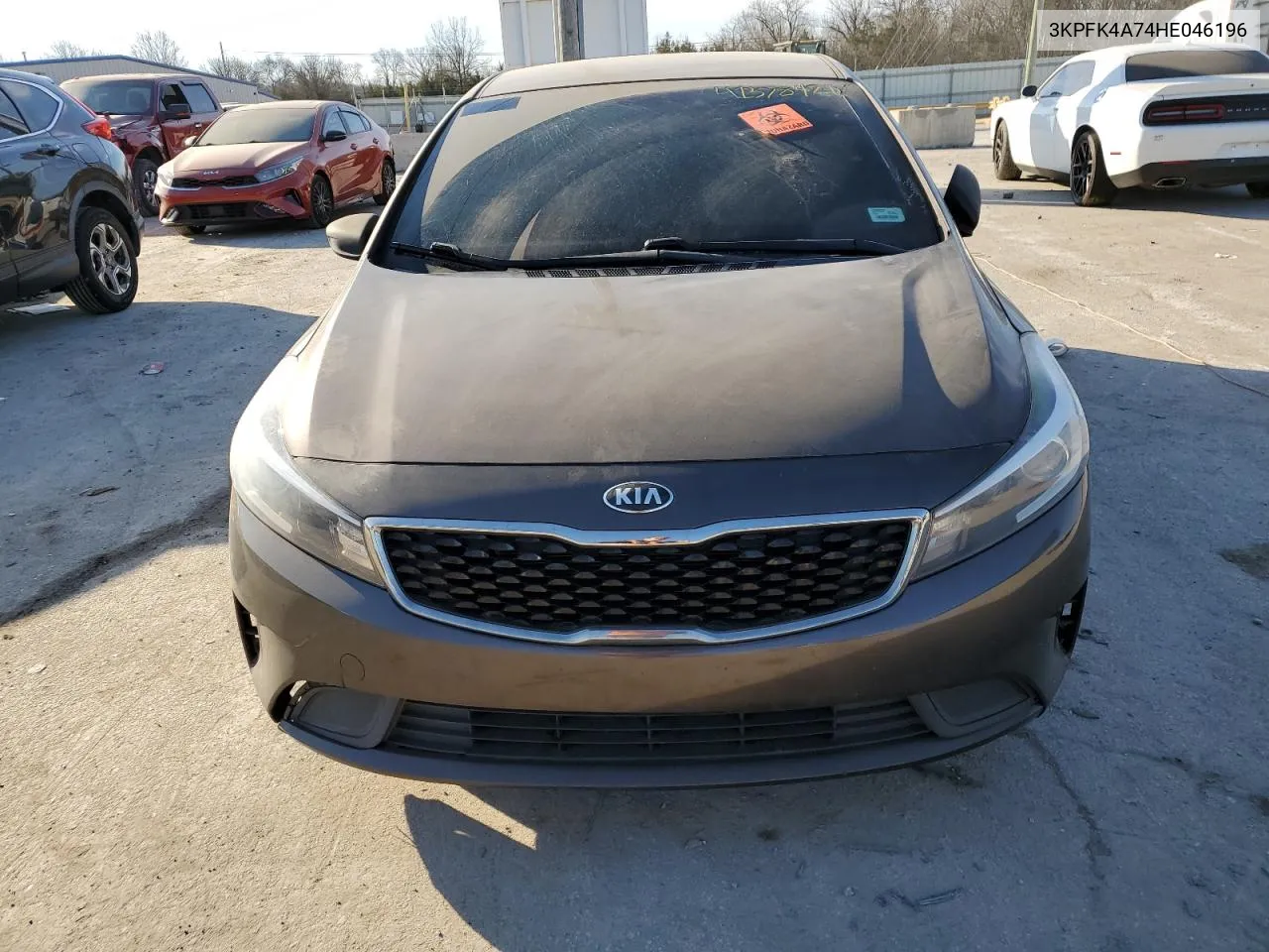 2017 Kia Forte Lx VIN: 3KPFK4A74HE046196 Lot: 41378424