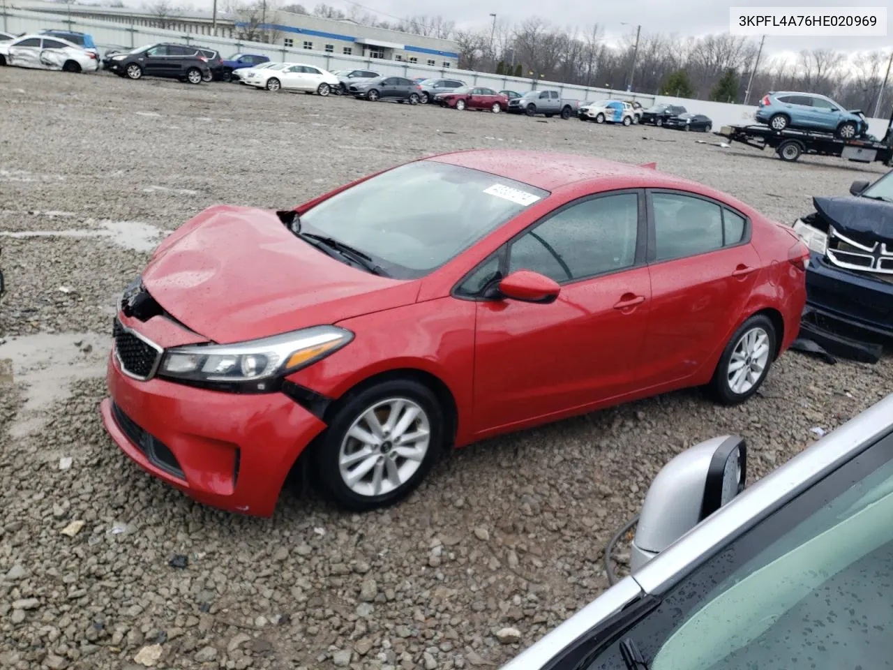 2017 Kia Forte Lx VIN: 3KPFL4A76HE020969 Lot: 43537214