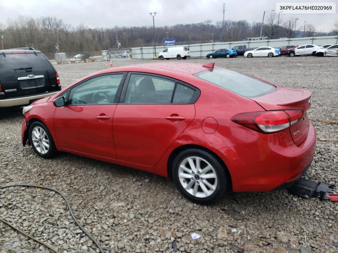 2017 Kia Forte Lx VIN: 3KPFL4A76HE020969 Lot: 43537214