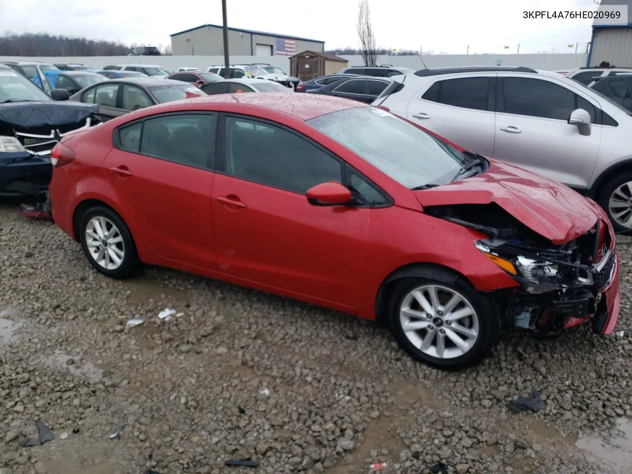 2017 Kia Forte Lx VIN: 3KPFL4A76HE020969 Lot: 43537214