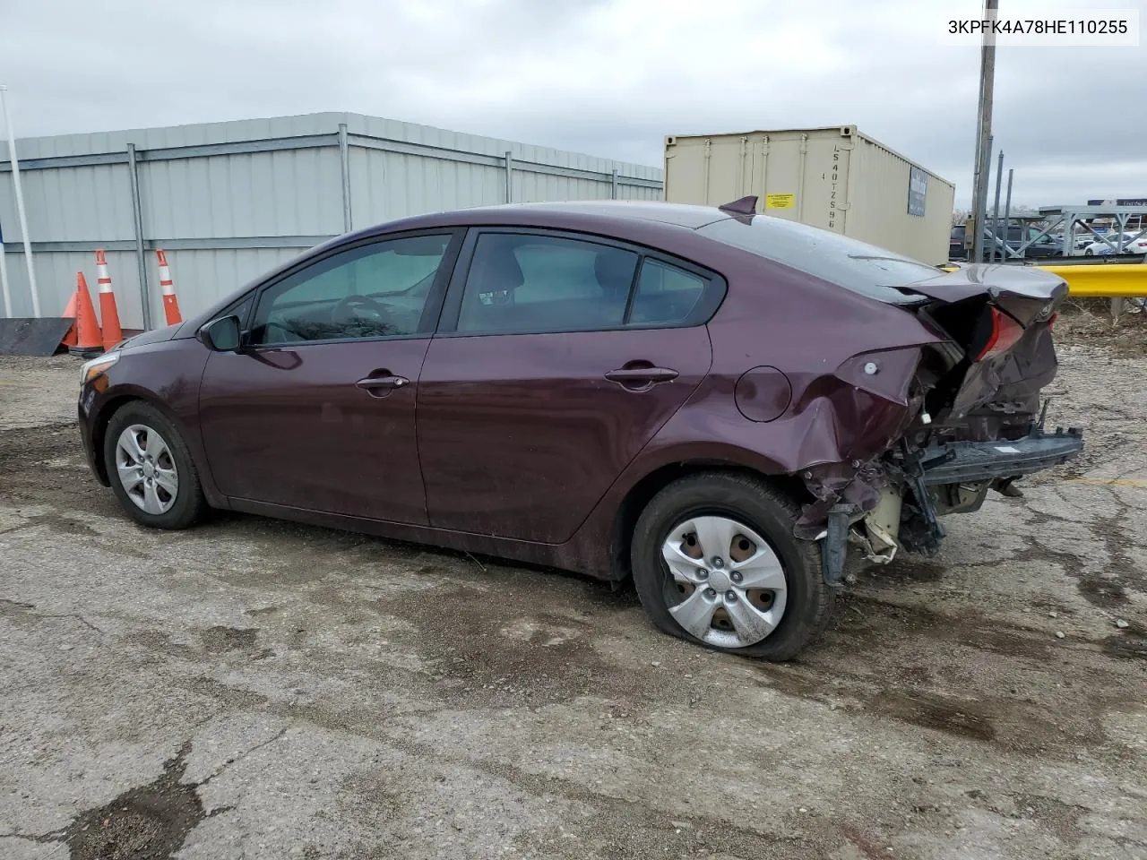 2017 Kia Forte Lx VIN: 3KPFK4A78HE110255 Lot: 48342984