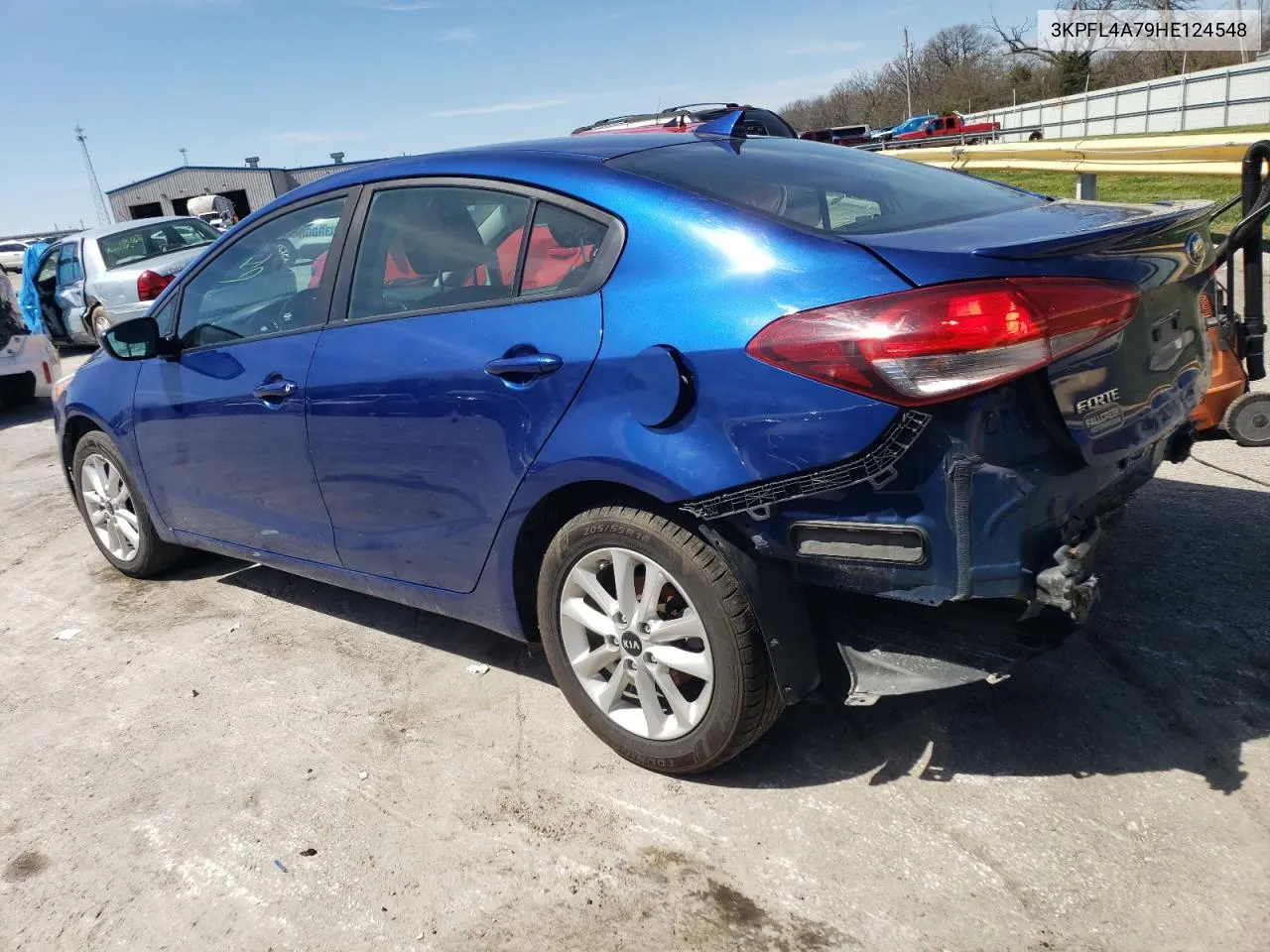 2017 Kia Forte Lx VIN: 3KPFL4A79HE124548 Lot: 49640454