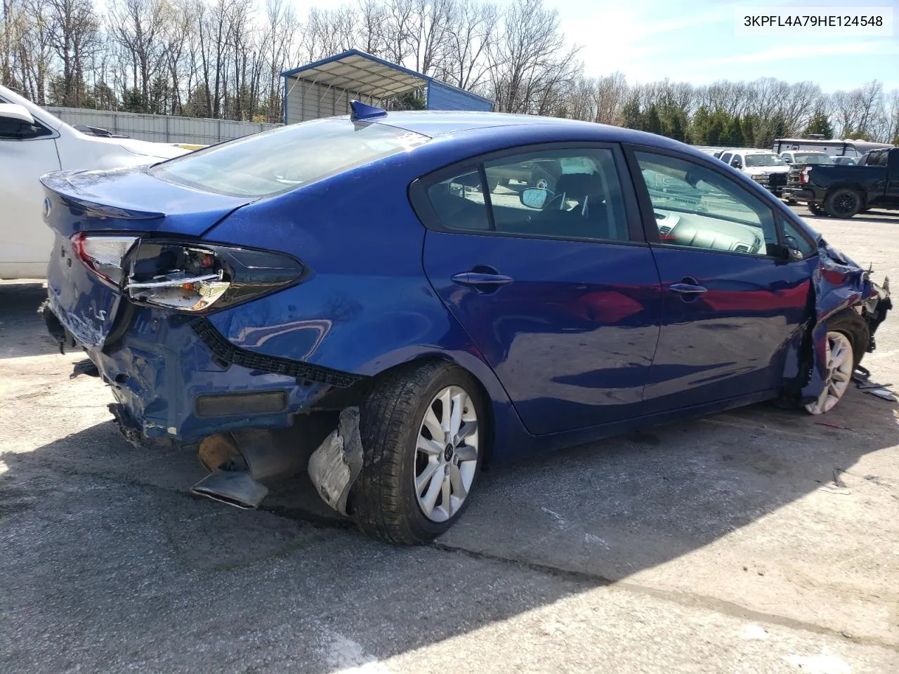 2017 Kia Forte Lx VIN: 3KPFL4A79HE124548 Lot: 49640454