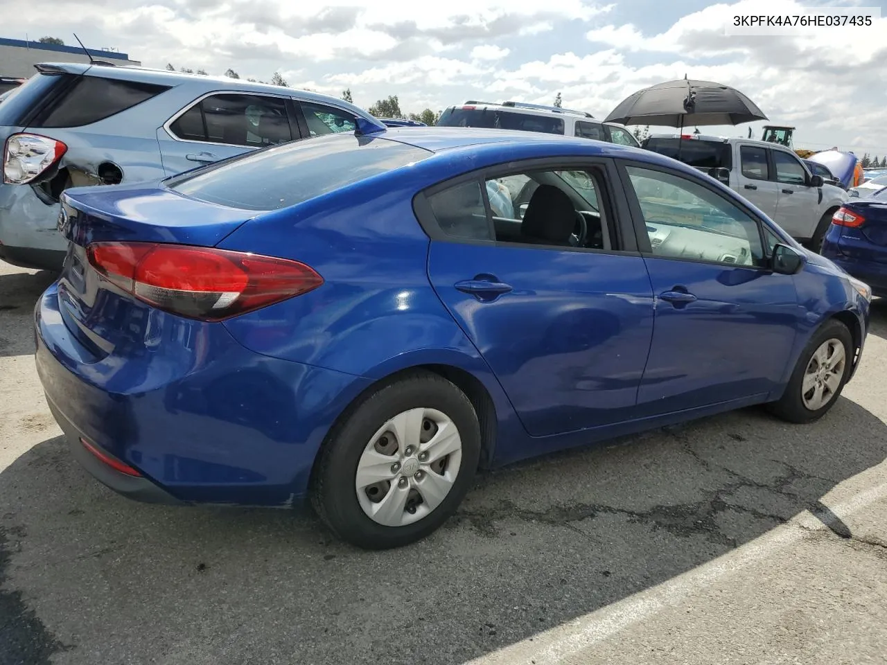 2017 Kia Forte Lx VIN: 3KPFK4A76HE037435 Lot: 50857884