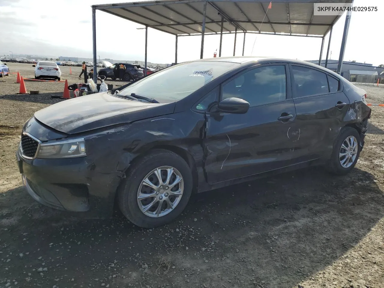 2017 Kia Forte Lx VIN: 3KPFK4A74HE029575 Lot: 51218274