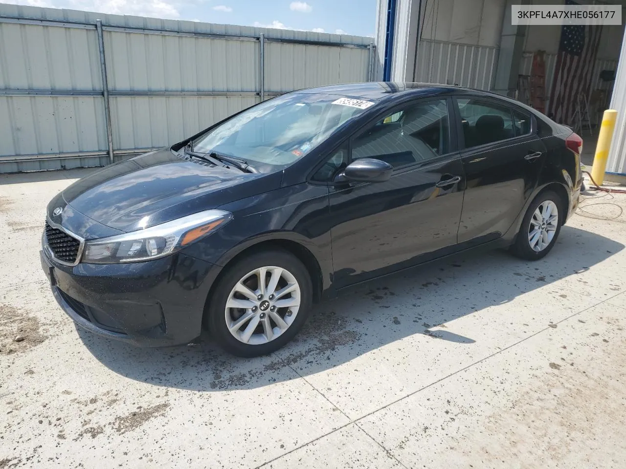 2017 Kia Forte Lx VIN: 3KPFL4A7XHE056177 Lot: 55495174