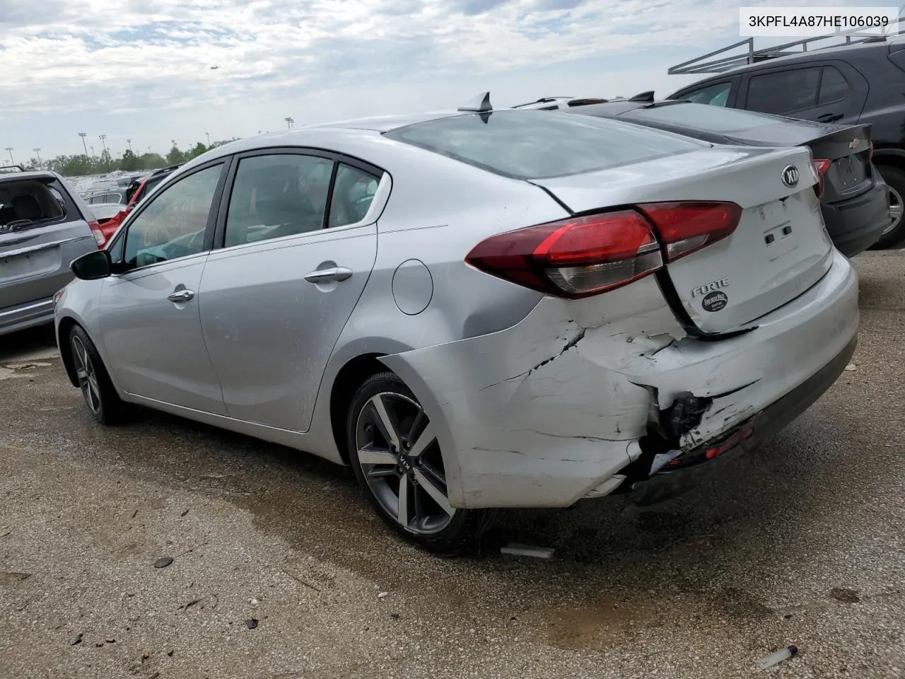 2017 Kia Forte Ex VIN: 3KPFL4A87HE106039 Lot: 55654724