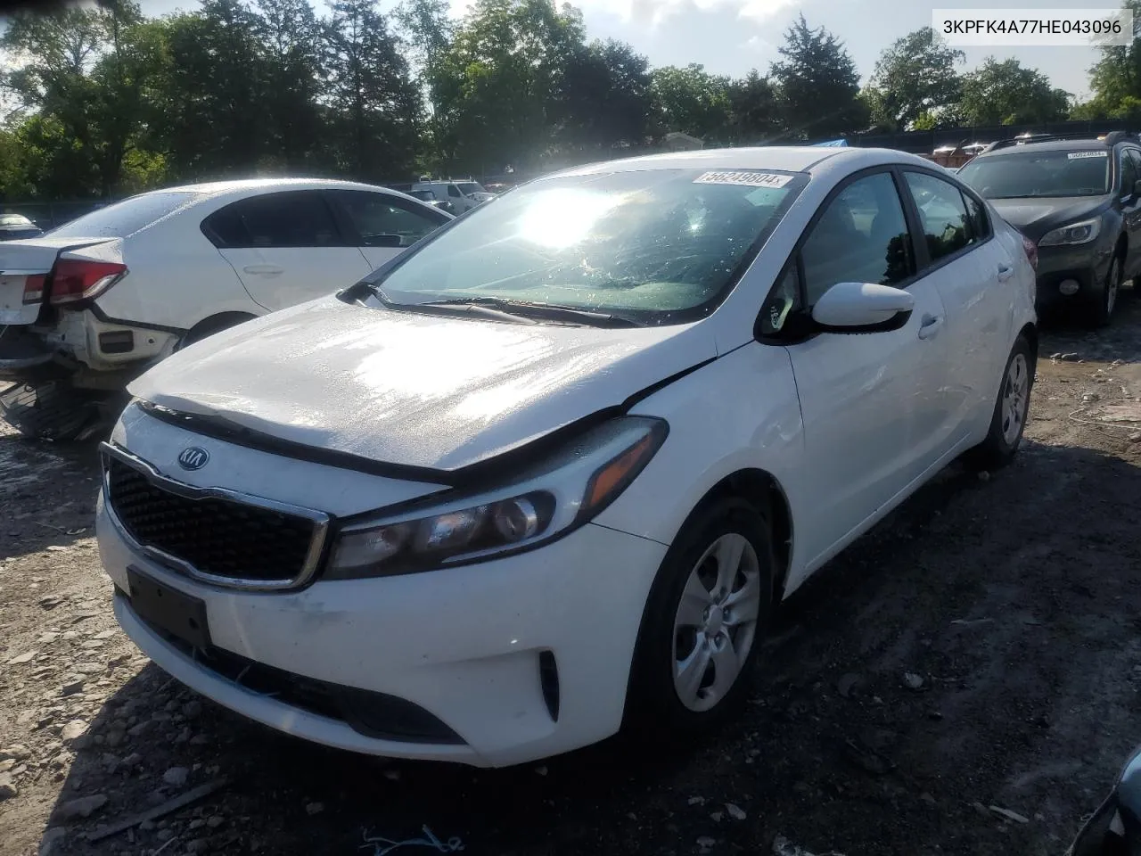 3KPFK4A77HE043096 2017 Kia Forte Lx