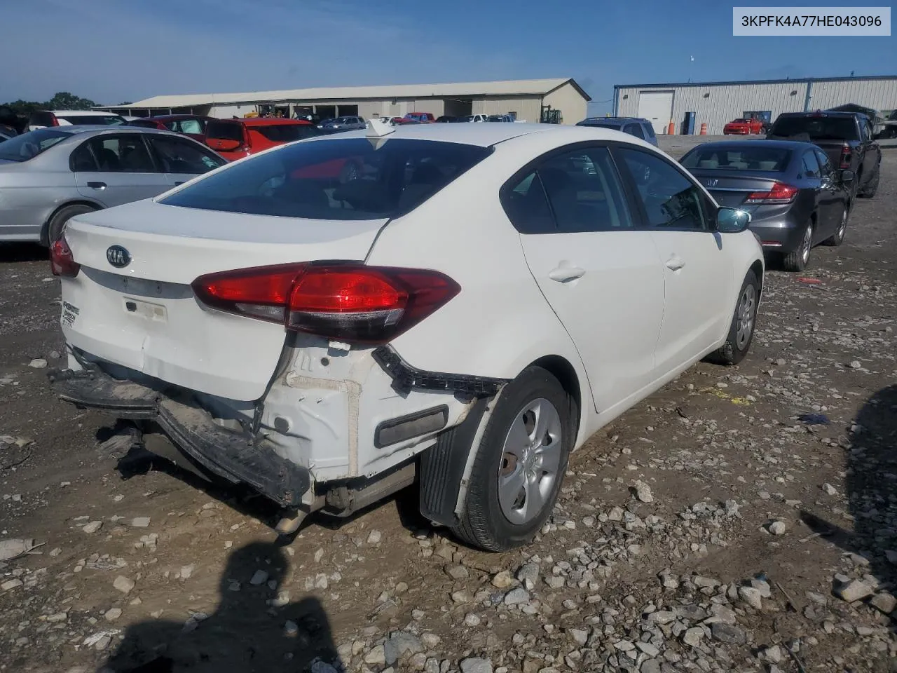 2017 Kia Forte Lx VIN: 3KPFK4A77HE043096 Lot: 56249804