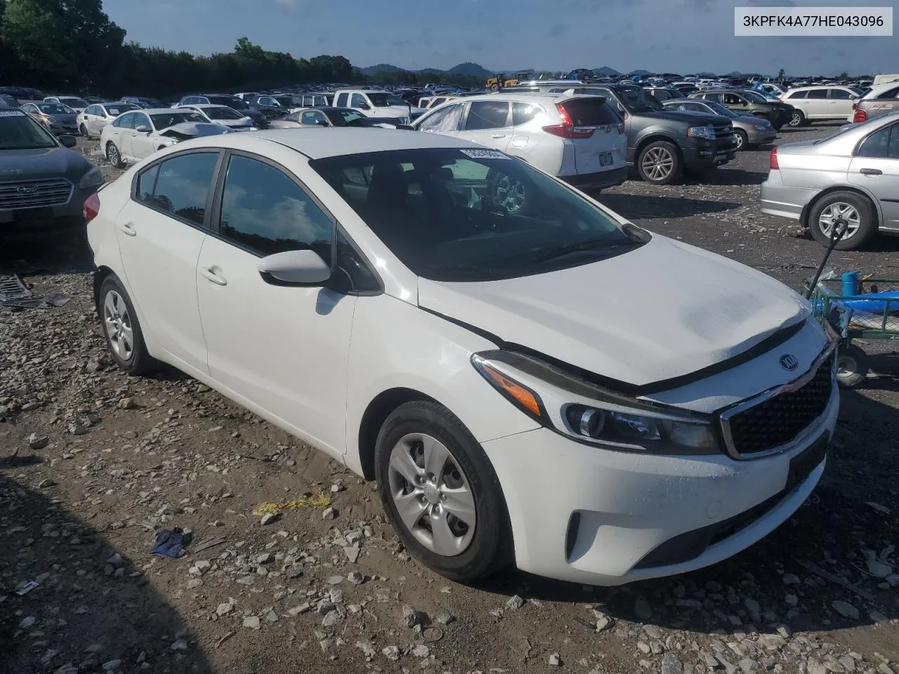 2017 Kia Forte Lx VIN: 3KPFK4A77HE043096 Lot: 56249804