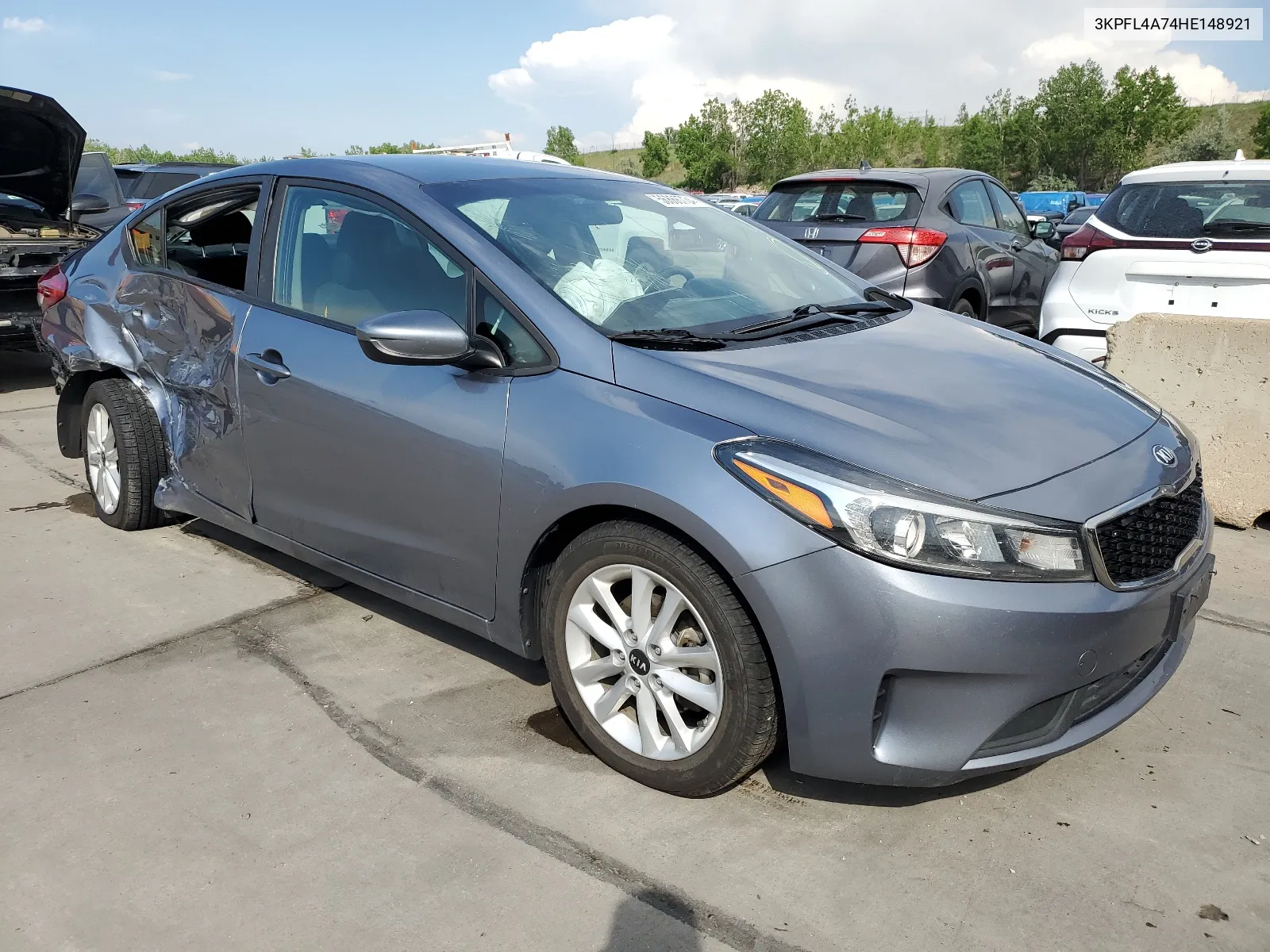 3KPFL4A74HE148921 2017 Kia Forte Lx