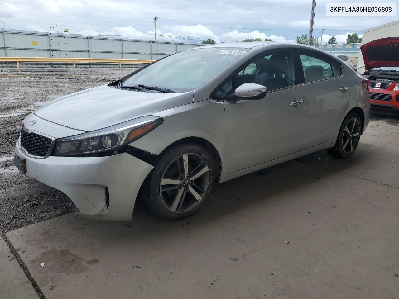 2017 Kia Forte Ex VIN: 3KPFL4A86HE036808 Lot: 57481234